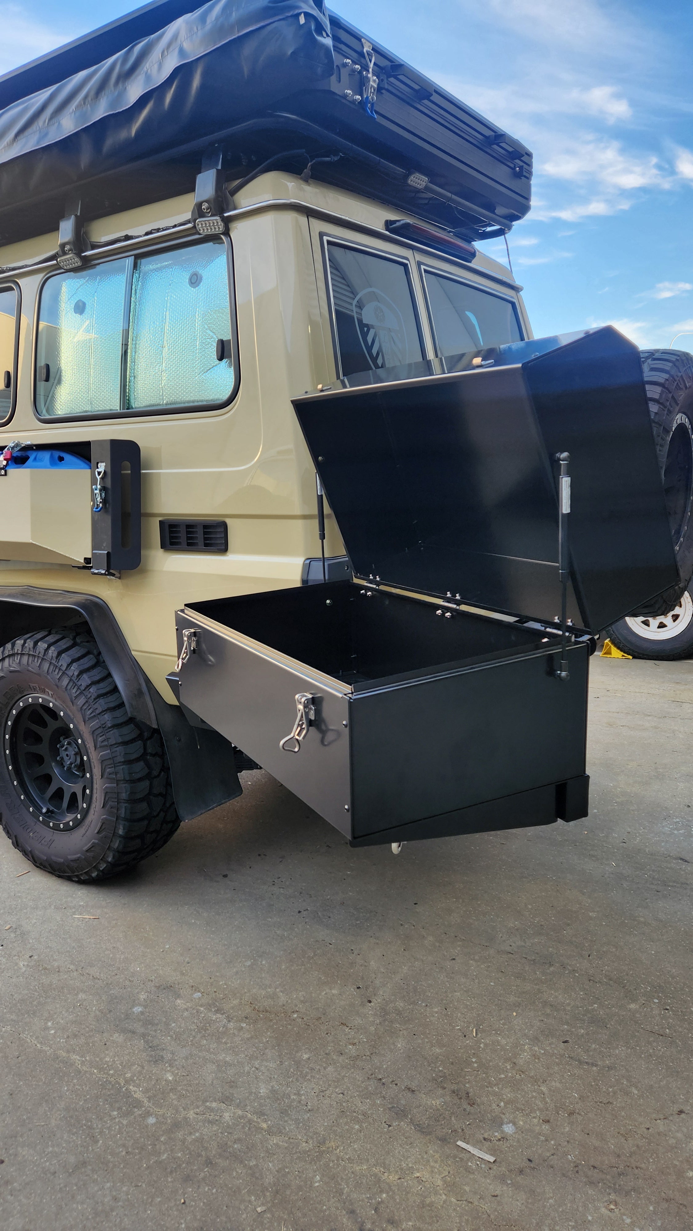 Toyota Troopcarrier Rear Bar