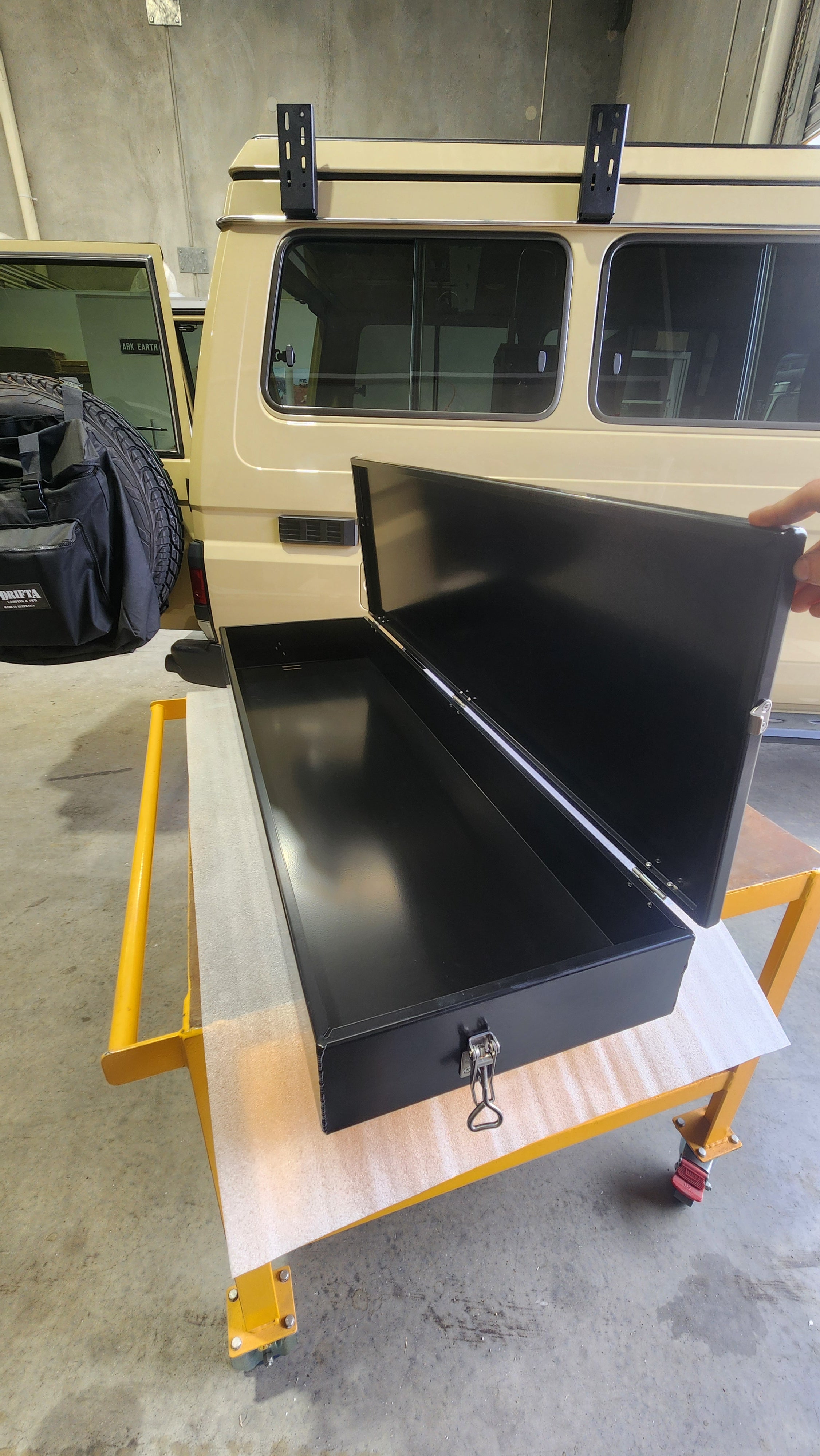 Troopy 5 seater Battery box / Lockable Storage box