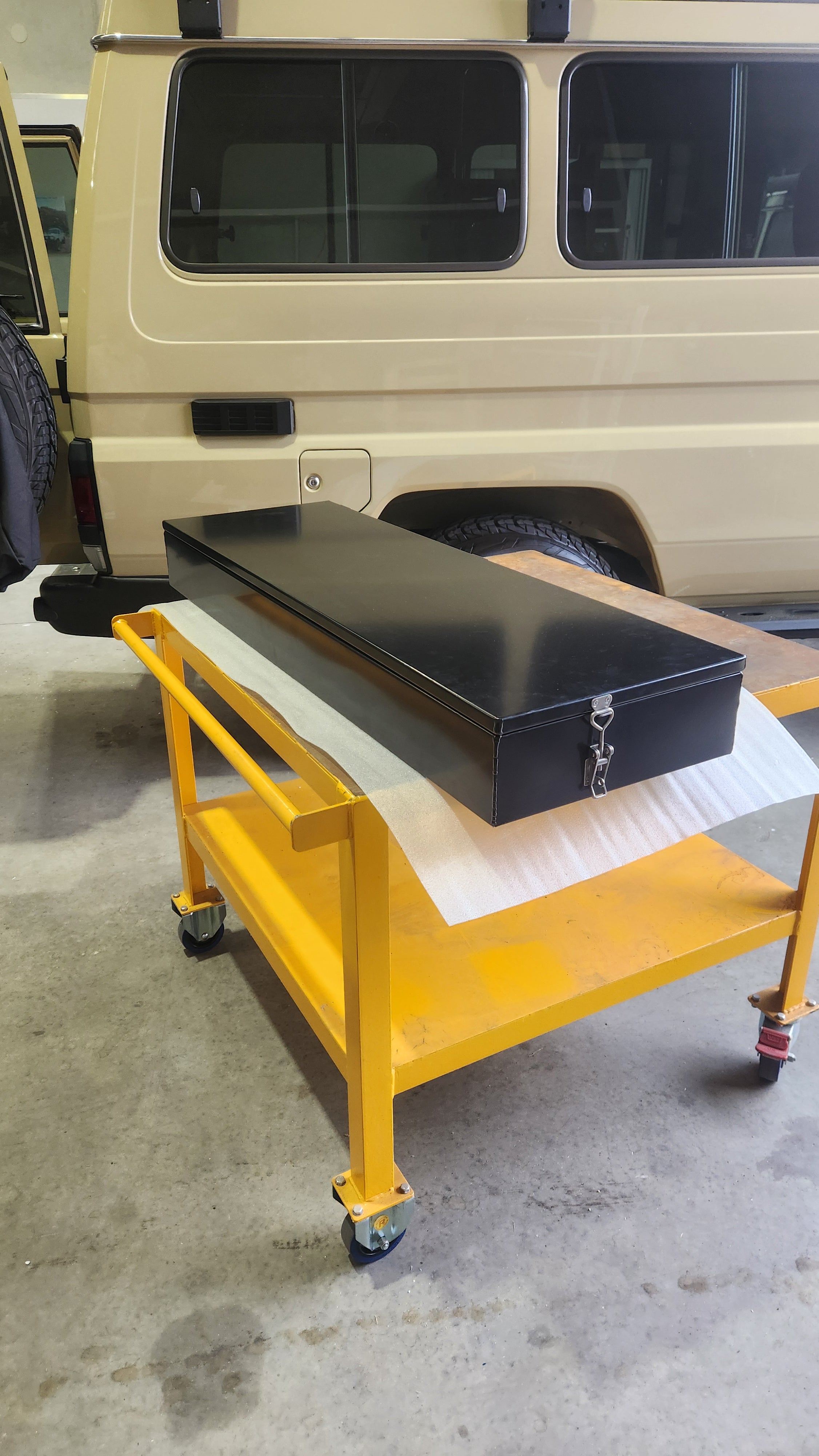 Troopy 5 seater Battery box / Lockable Storage box