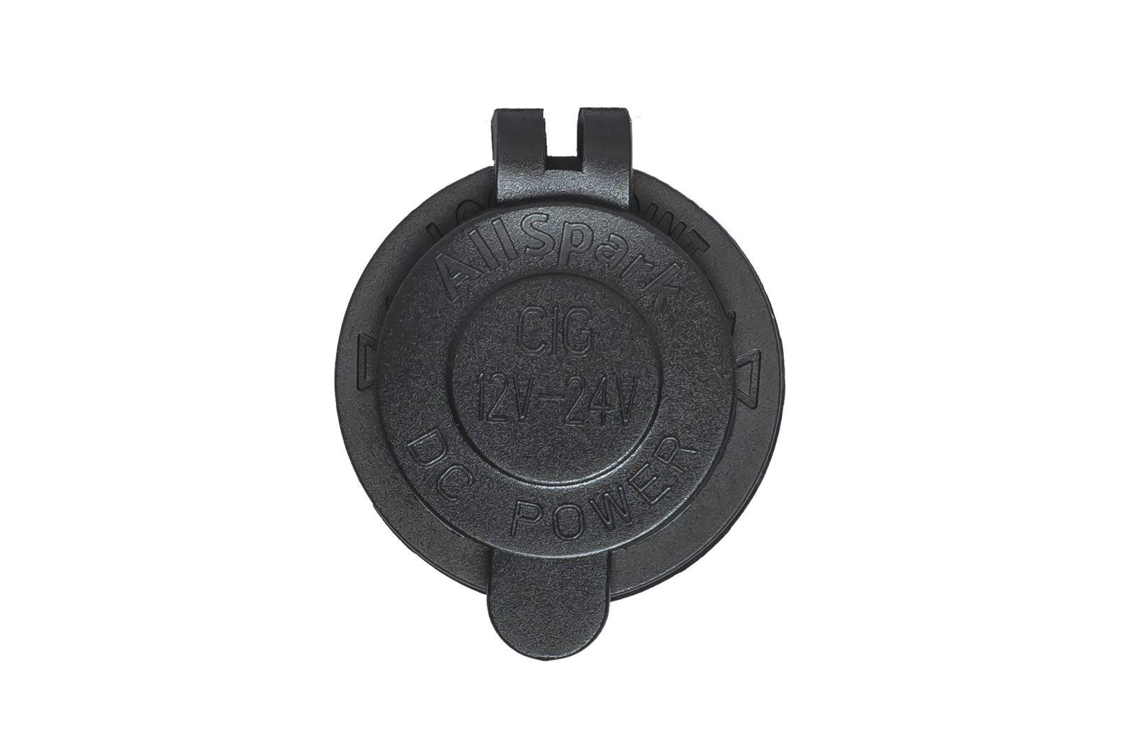 ALLSPARK SOCKET - BLACK 12-24V DC CIG SOCKET