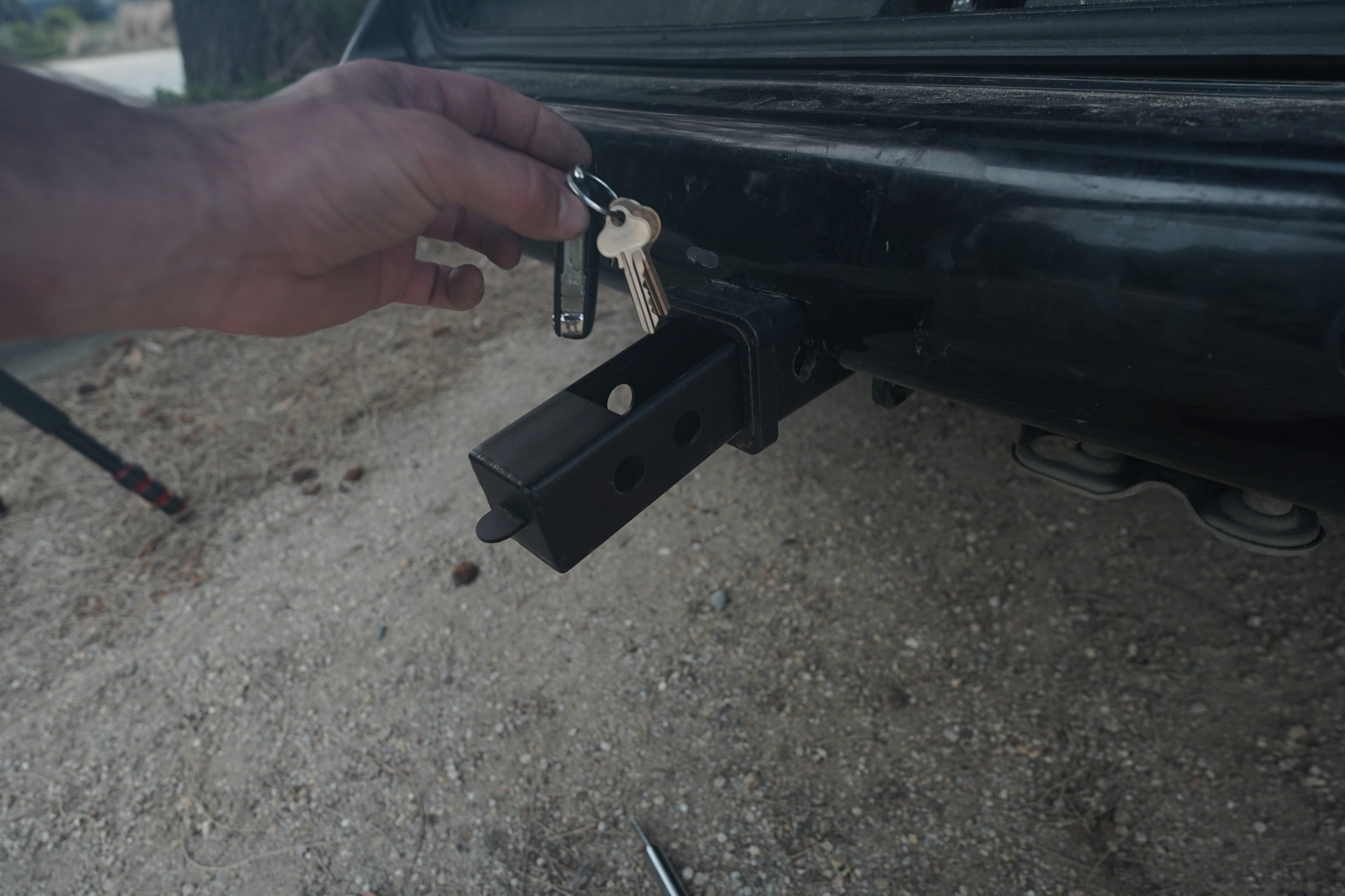 Hitch Key Lock Box (combo)