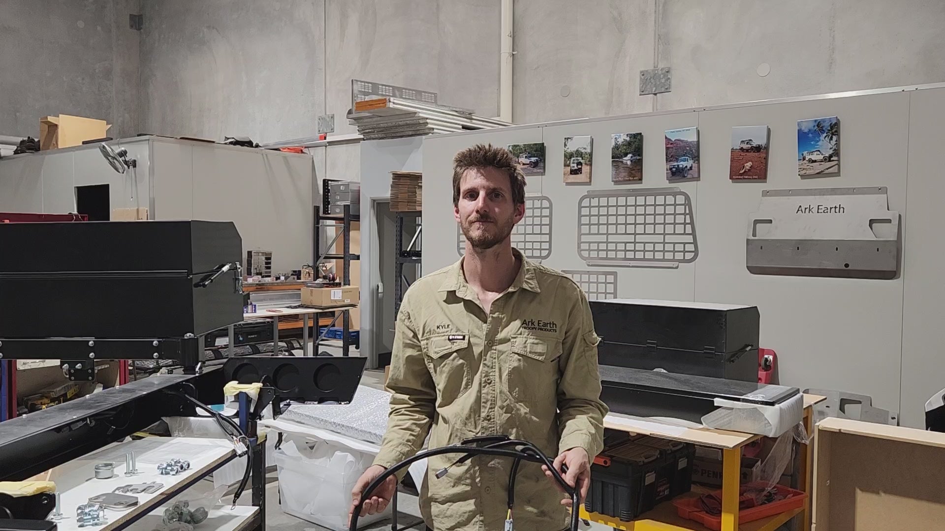 Toyota Troopcarrier Rear bar Wiring Harness