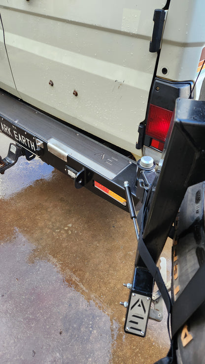 Ark Earth Troopcarrier rear bar with Slate Grey/Charcoal EVA foam steps